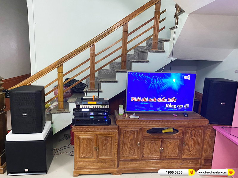 Lắp đặt dàn karaoke trị giá hơn 40 triệu cho anh Bình tại Thanh Hóa (BIK BSP 412II, VM820A, X5 Plus, SW715, VIP3000, BKSound M8,…)