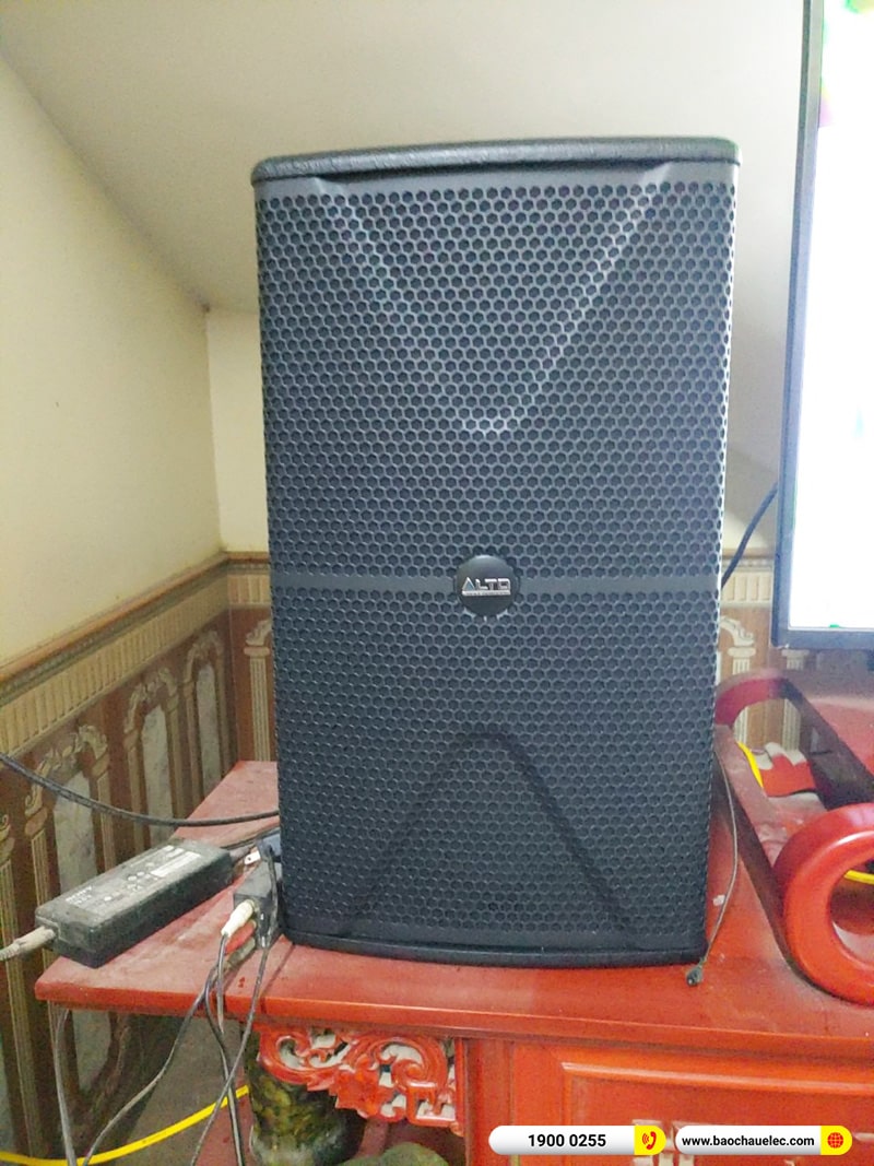 Lắp đặt dàn karaoke trị giá hơn 20 triệu cho anh Chương tại Thanh Hóa (Alto AT1000II, APP MZ-46, DSP-9000 Plus, U900 Plus X) 