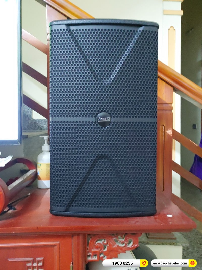 Lắp đặt dàn karaoke trị giá hơn 20 triệu cho anh Chương tại Thanh Hóa (Alto AT1000II, APP MZ-46, DSP-9000 Plus, U900 Plus X) 