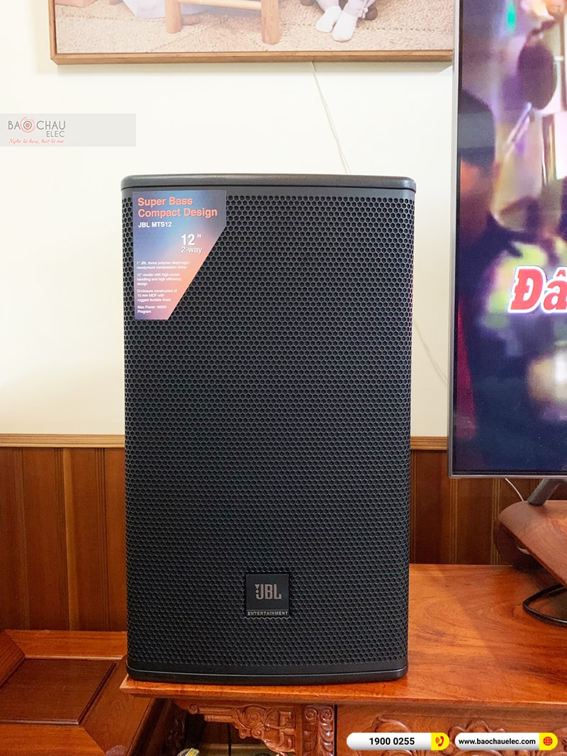 Lắp đặt dàn karaoke trị giá hơn 70 triệu cho anh Định tại Thanh Hóa (JBL MTS12, Crown T7, KX180A, JBL A120P, VM300) 