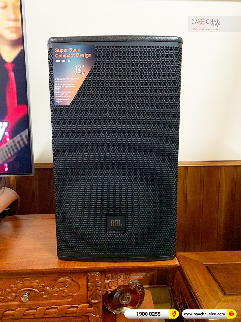Lắp đặt dàn karaoke trị giá hơn 70 triệu cho anh Định tại Thanh Hóa (JBL MTS12, Crown T7, KX180A, JBL A120P, VM300) 