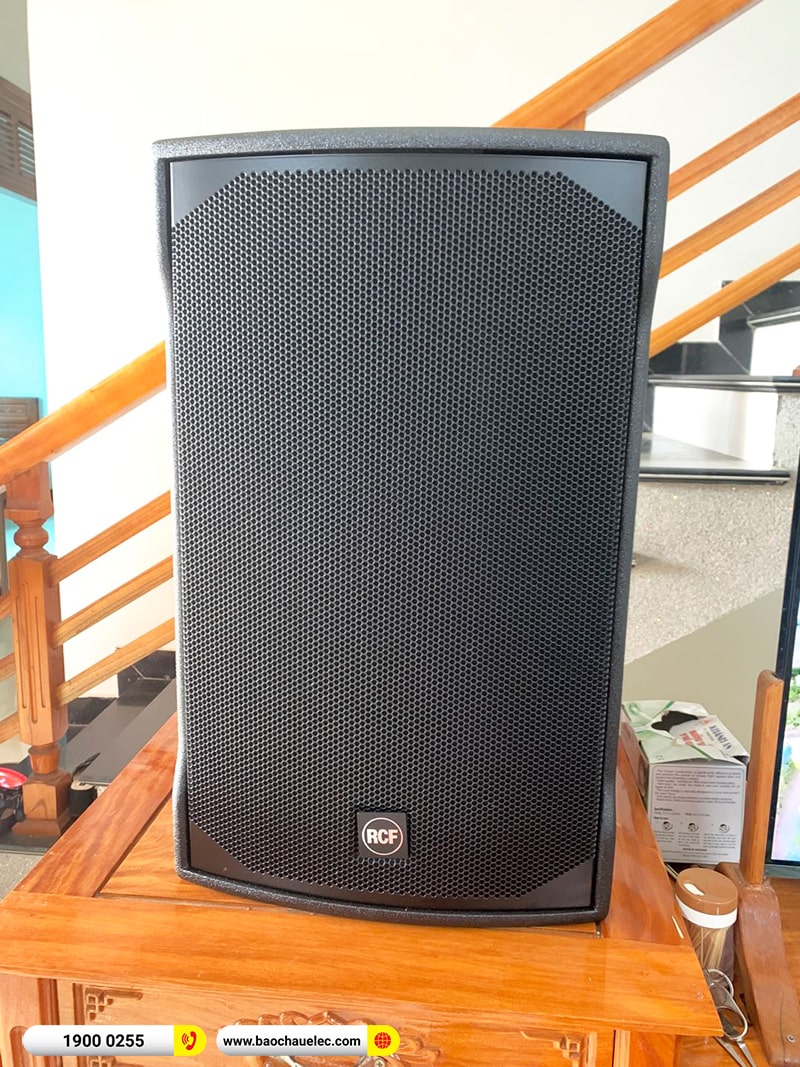 Lắp đặt dàn karaoke trị giá gần 60 triệu cho anh Hải tại Thanh Hóa (RCF EMAX 3112 MK2, BPA-6200, X5 Plus, SW612C, UGX12 Plus) 