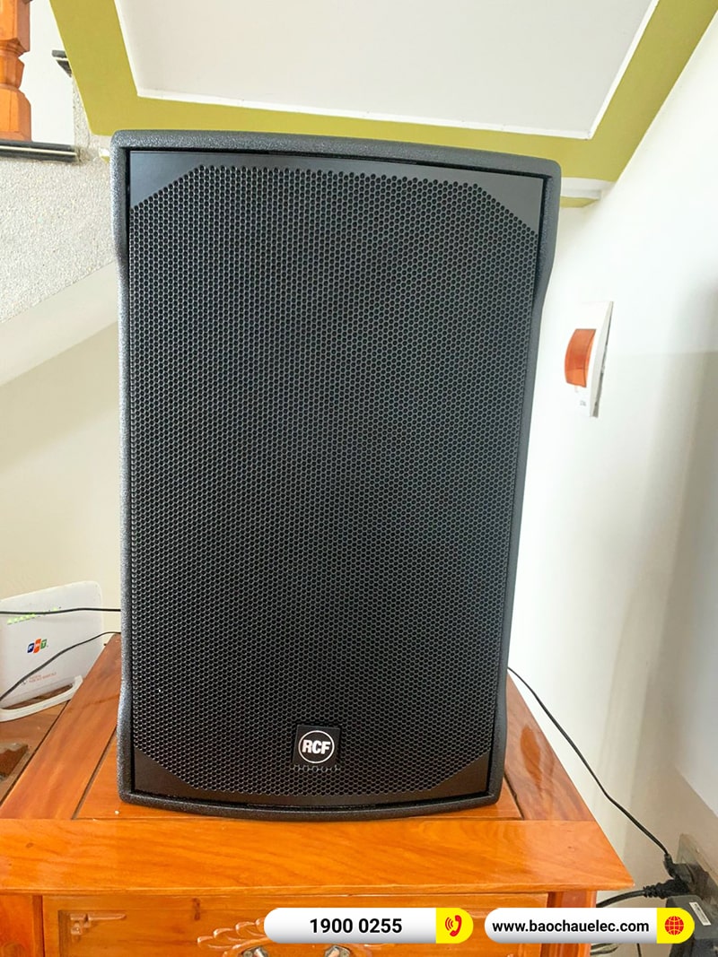 Lắp đặt dàn karaoke trị giá gần 60 triệu cho anh Hải tại Thanh Hóa (RCF EMAX 3112 MK2, BPA-6200, X5 Plus, SW612C, UGX12 Plus) 