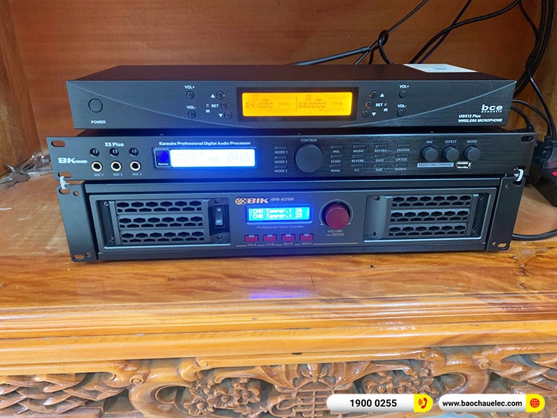 Lắp đặt dàn karaoke trị giá gần 60 triệu cho anh Hải tại Thanh Hóa (RCF EMAX 3112 MK2, BPA-6200, X5 Plus, SW612C, UGX12 Plus) 
