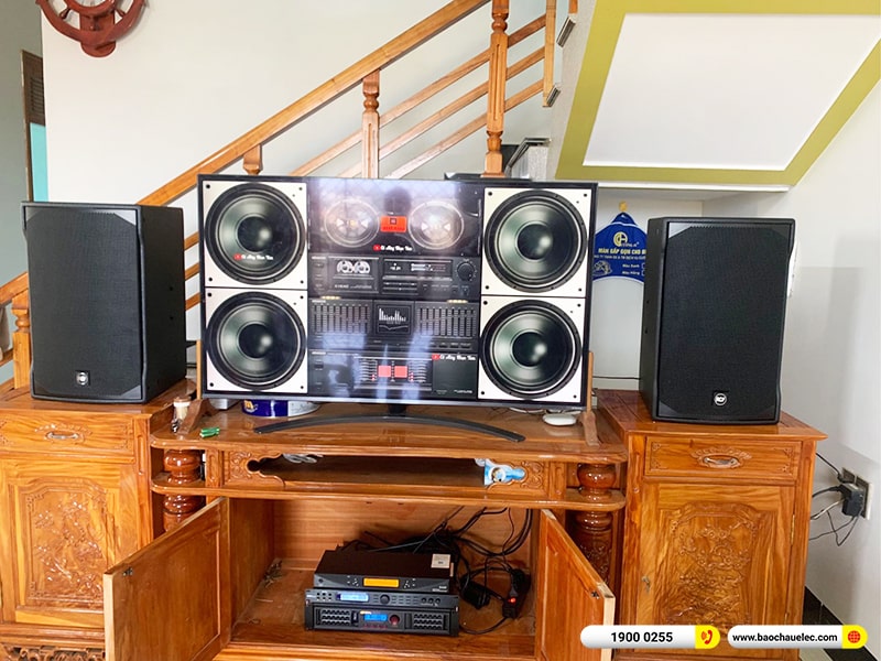 Lắp đặt dàn karaoke trị giá gần 60 triệu cho anh Hải tại Thanh Hóa (RCF EMAX 3112 MK2, BPA-6200, X5 Plus, SW612C, UGX12 Plus) 