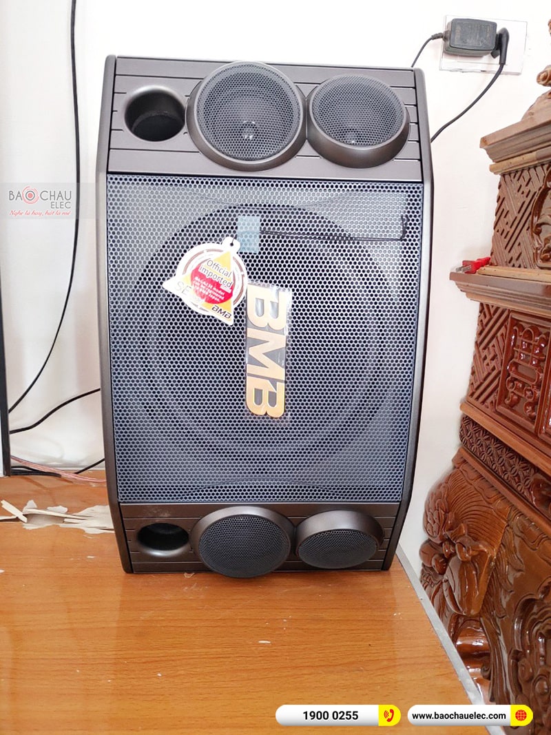 Lắp đặt dàn karaoke trị giá hơn 40 triệu cho anh Hợi tại Thanh Hóa (BMB 880SE, Crown T5, X6 Luxury, SW612B, UGX12 Gold)