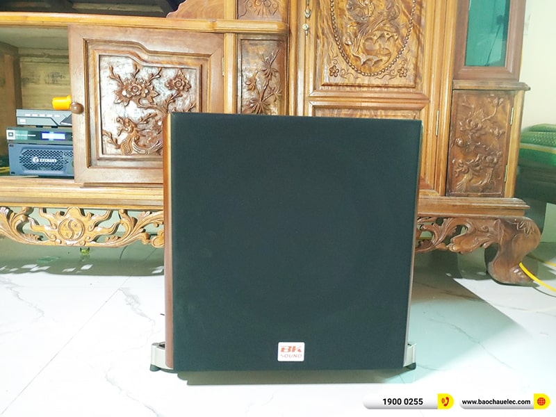 Lắp đặt dàn karaoke trị giá hơn 40 triệu cho anh Sự tại Thanh Hóa (JBL Pasion 12, Crown T3, KX180A, SW512C, U900 Plus X) 