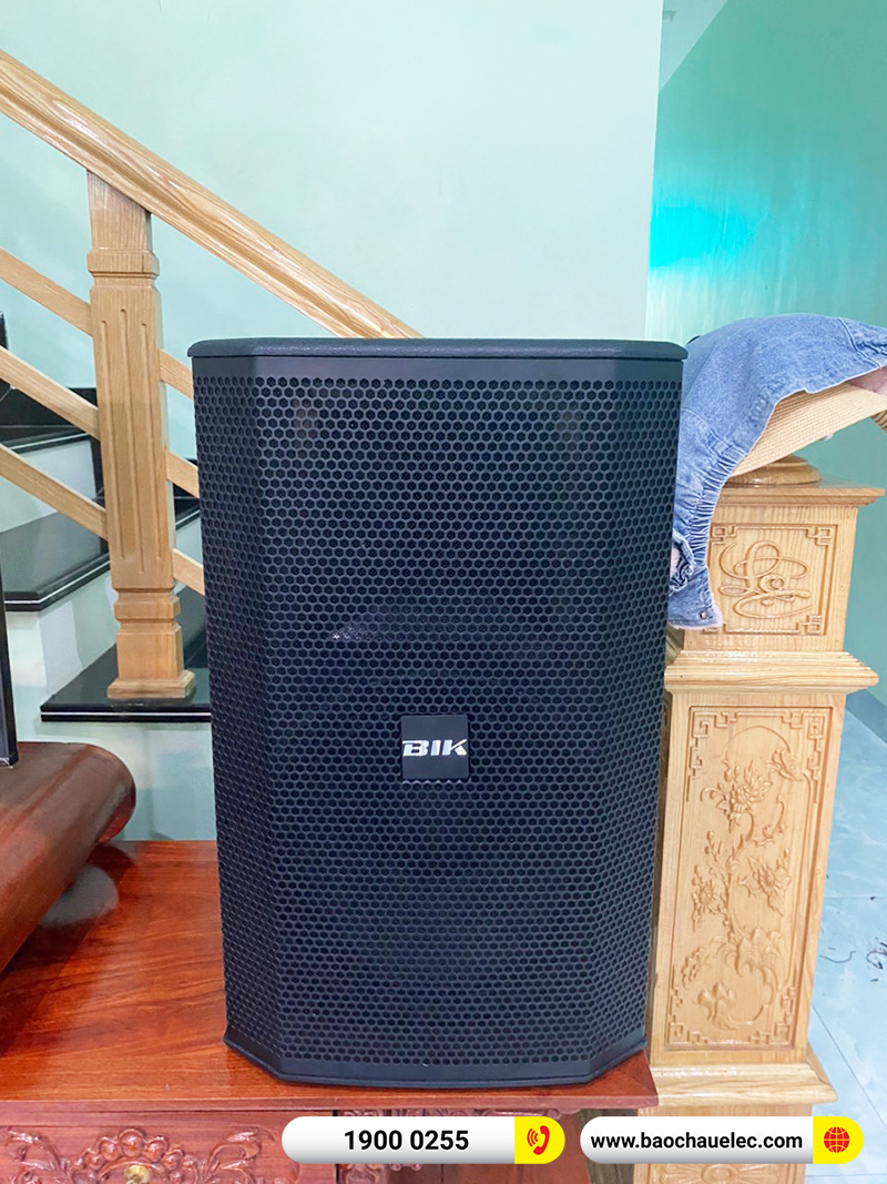 Lắp đặt d&agrave;n karaoke BIK 40tr cho anh Tr&igrave;nh tại Thanh H&oacute;a (BIK BSP 412II, VM820A, KP500, BJ-W25AV, U900 Plus Ver 2)