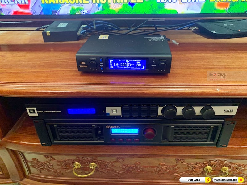 Lắp đặt dàn karaoke trị giá hơn 70 triệu cho chị Du tại Thanh Hóa (BMB 1212SE, BPA-8200, KX180A, TS312S, JBL VM300) 
