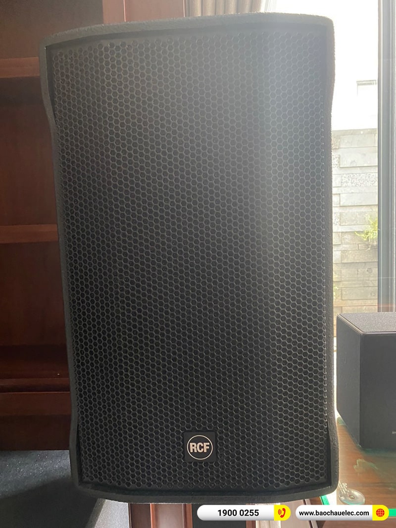 Lắp đặt dàn karaoke trị giá khoảng 100 triệu cho chị Hoa tại Thanh Hóa (RCF CMAX 4112, Crown Xli3500, KX180A, TS312S, VM300)