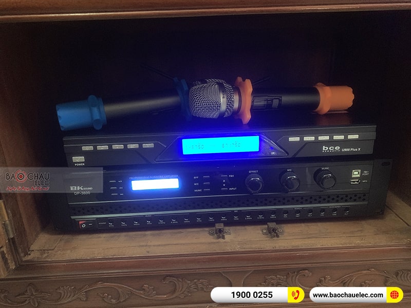 Dàn karaoke gia đình chị Nhâm
