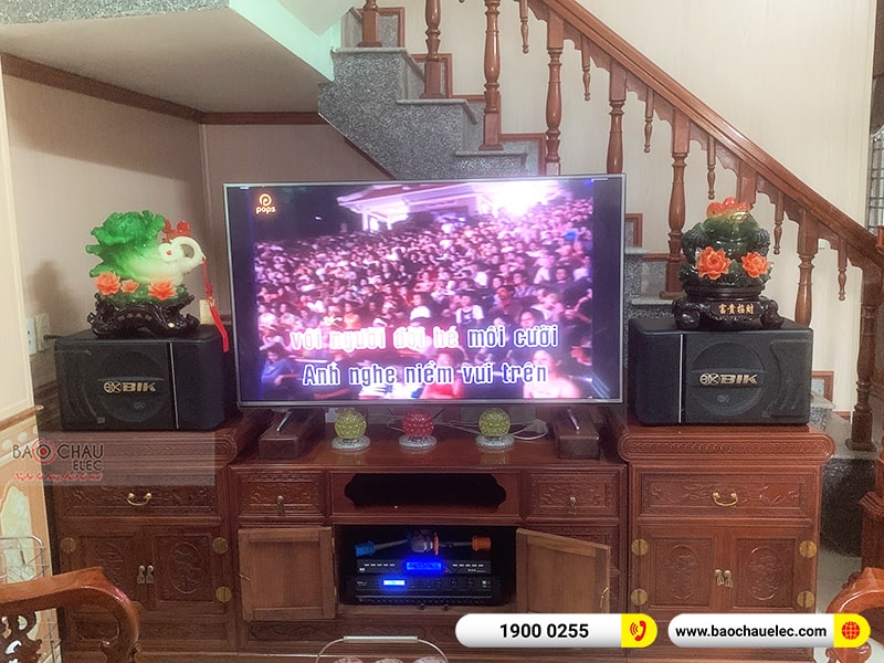 Dàn karaoke gia đình chị Nhâm
