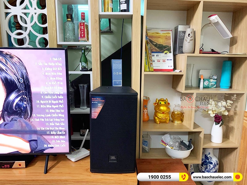 Dàn karaoke gia đình chị Thanh