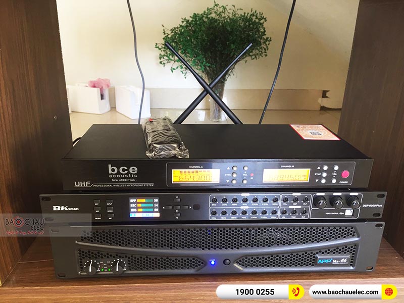Dàn karaoke gia đình chị Tuyết