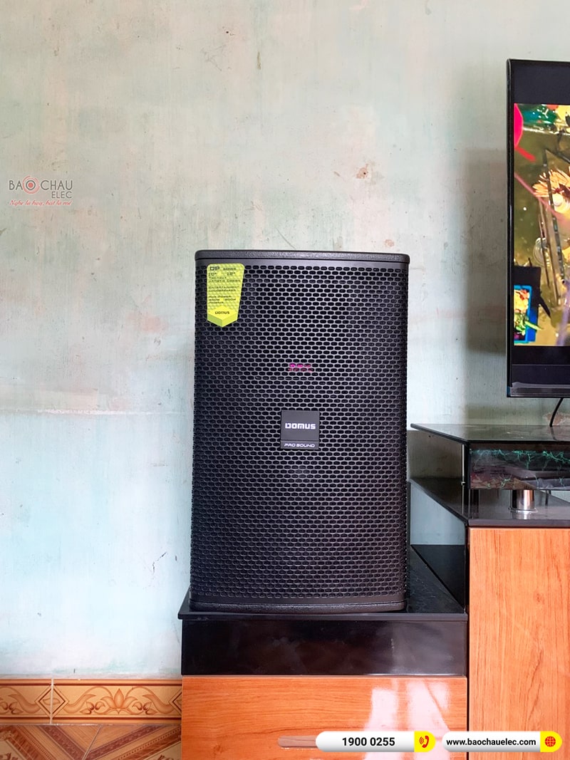Lắp đặt dàn karaoke trị giá hơn 30 triệu cho chị Uyên tại Thanh Hóa (Domus DP6120 Max, VM620A, X6 Luxury, SW612B, BJ-U500) 