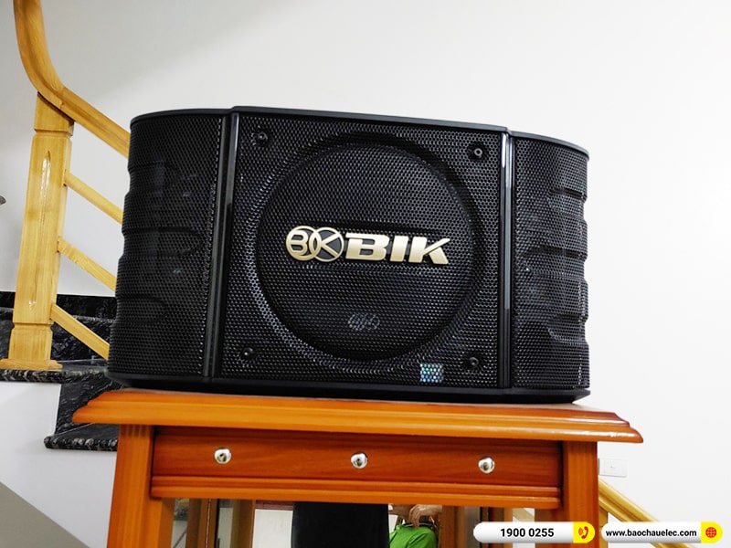 Lắp đặt dàn karaoke trị giá gần 30 triệu cho cô Thái tại Thanh Hóa (BIK BS-998X, VM420A, X5 Plus, SW512B, BJ-U500) 
