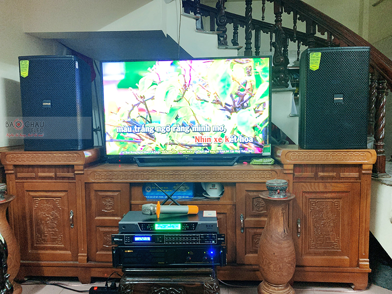 Dàn karaoke gia đình anh Công h3