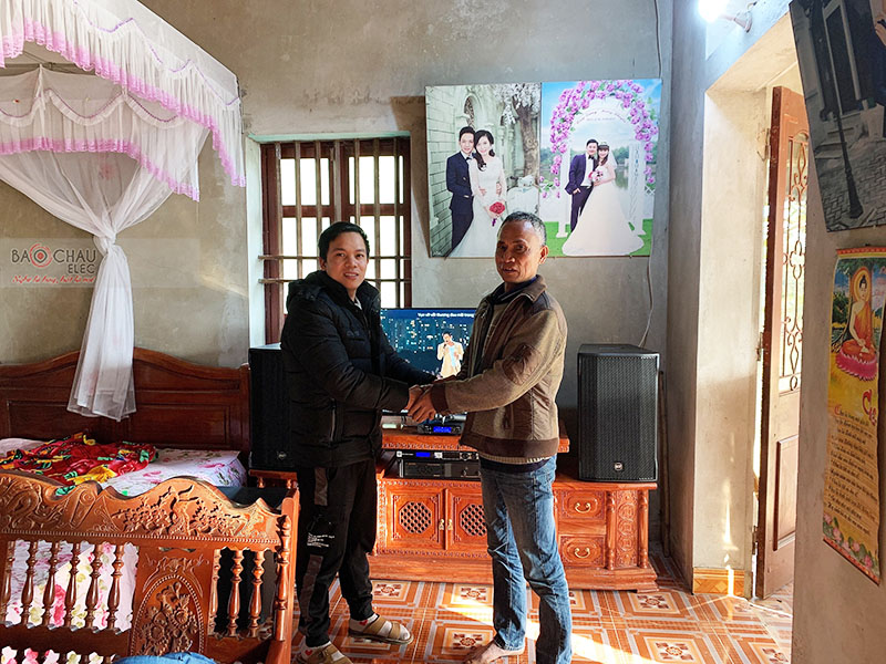 Dàn karaoke gia đình anh Dũng h6