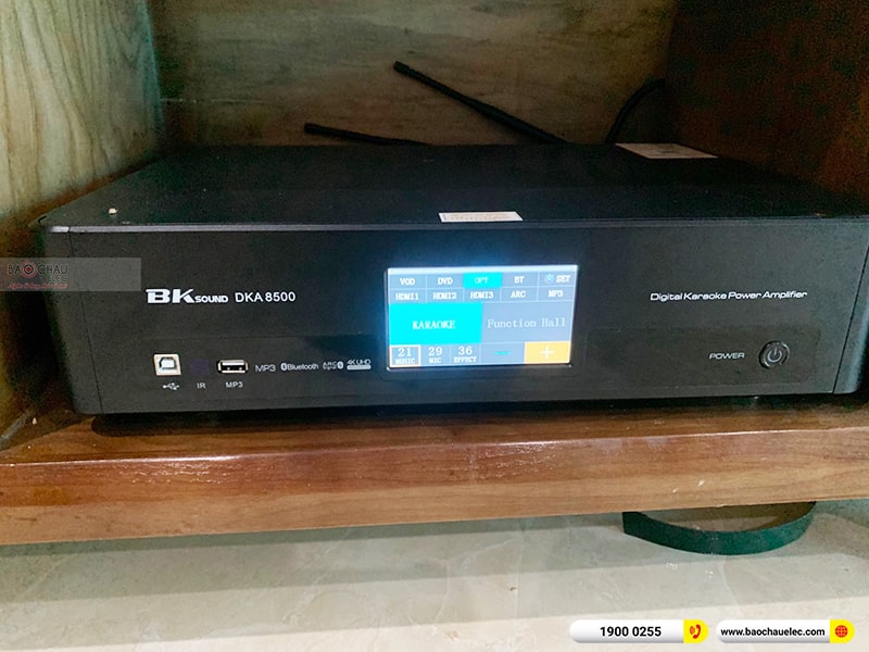 Lắp đặt dàn karaoke trị giá hơn 20 triệu cho anh Hai tại Thanh Hóa