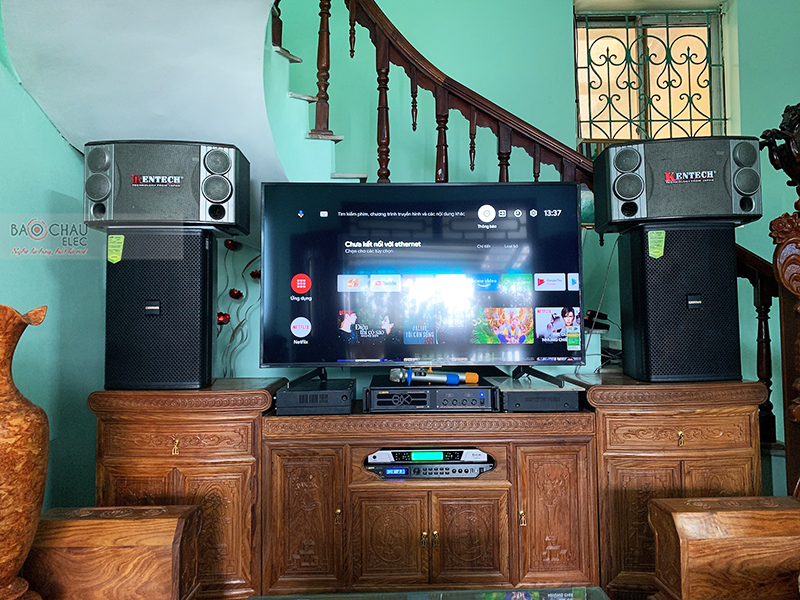Dàn karaoke gia đình anh Hải h4