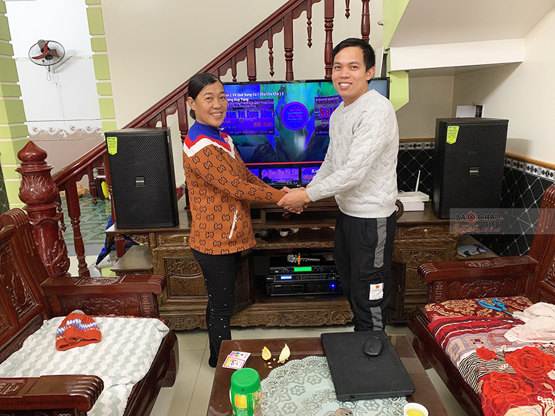 Dàn karaoke gia đình anh Lý h5