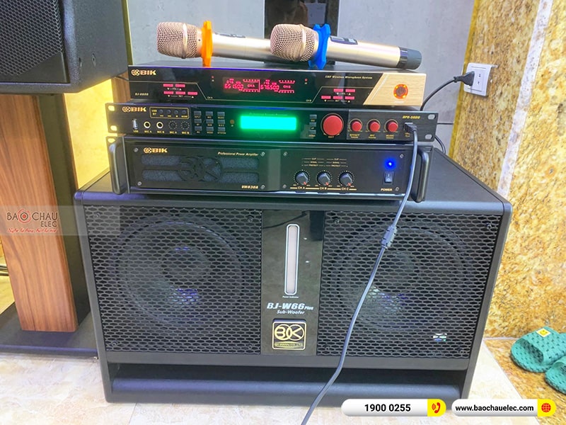 Lắp đặt dàn karaoke anh Minh tại Thanh Hóa