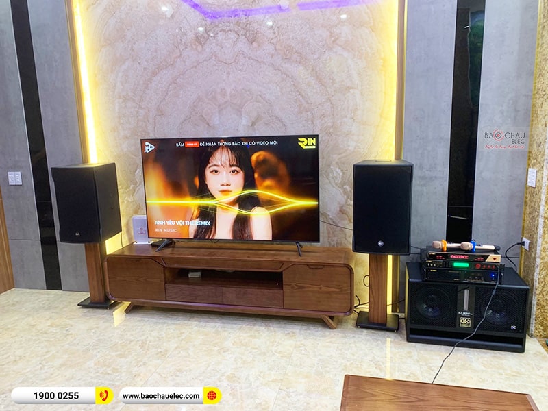 Lắp đặt dàn karaoke anh Minh tại Thanh Hóa