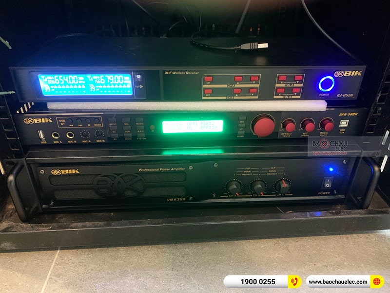 Lắp đặt dàn karaoke anh Phước tại Thanh Hóa
