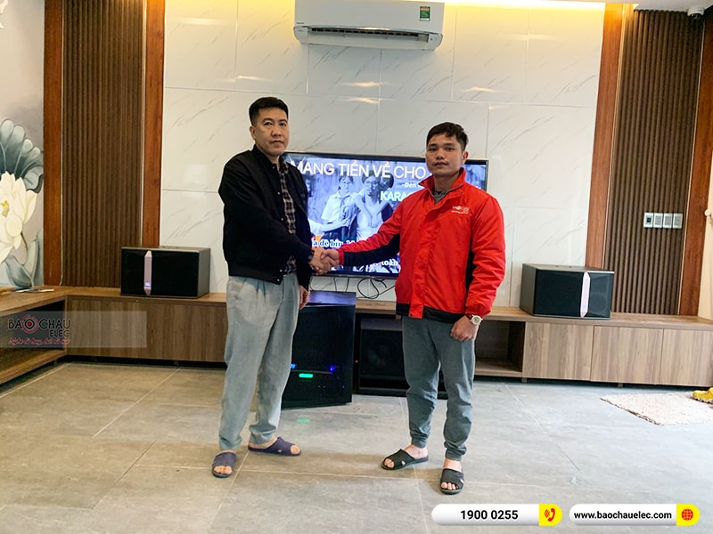 Lắp đặt dàn karaoke anh Phước tại Thanh Hóa