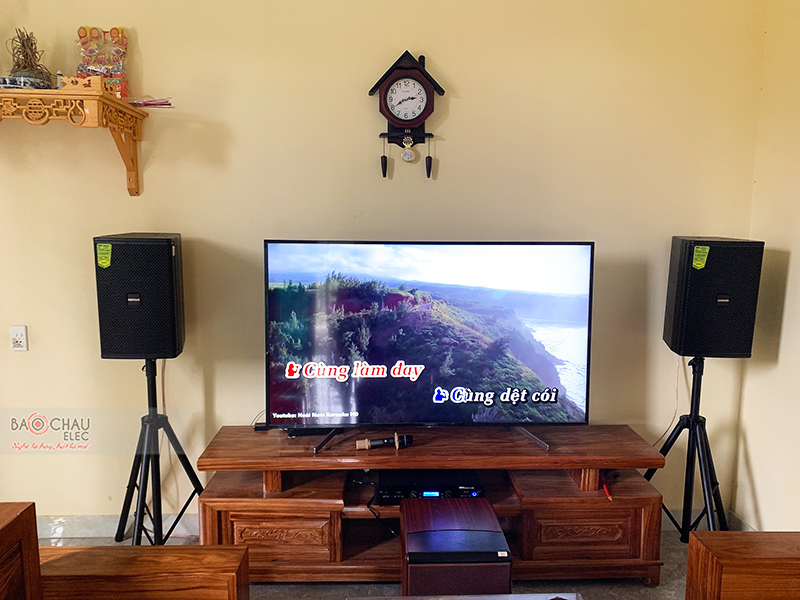 Dàn karaoke gia đình anh Thắng h5