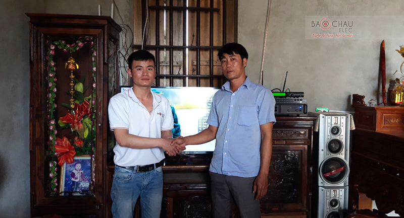 Dàn karaoke gia đình anh Thuận h5