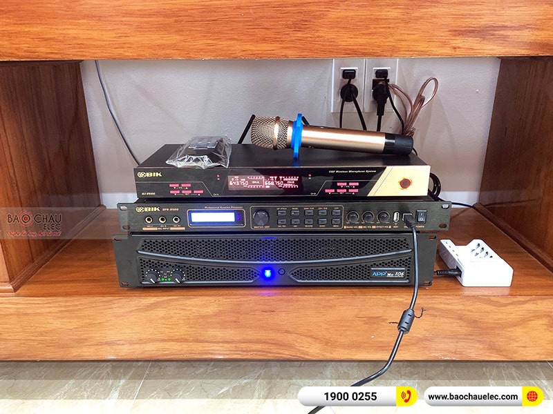 Lắp đặt dàn karaoke gia đình anh Thủy tại Thanh Hóa