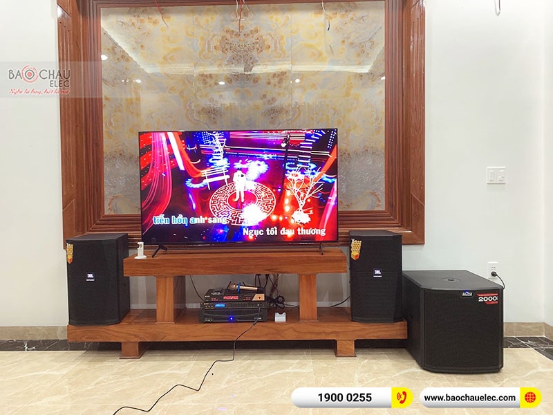 Lắp đặt dàn karaoke gia đình anh Thủy tại Thanh Hóa