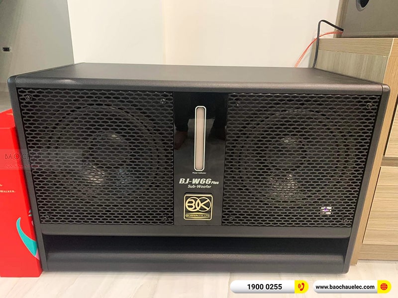 Lắp đặt dàn karaoke gia đình anh Tuấn