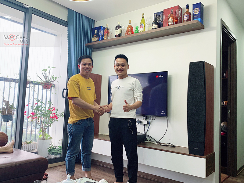 Dàn karaoke nghe nhạc gia đình anh Tuyến h5