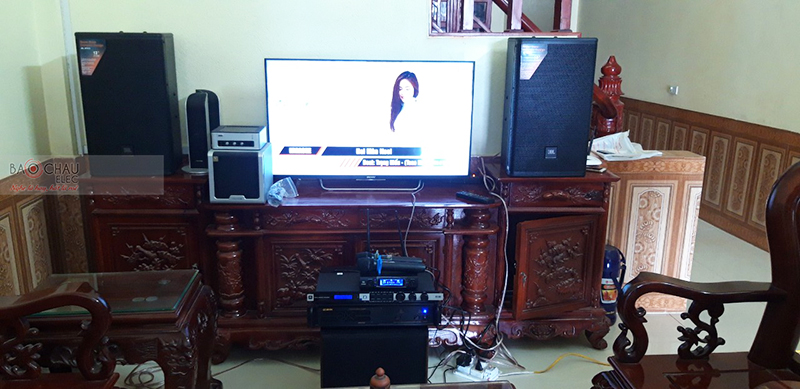 Dàn karaoke gia đình anh Vân h5