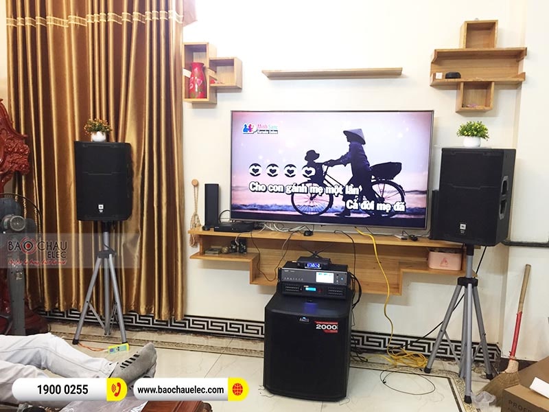 Dàn karaoke gia đình chị Thúy