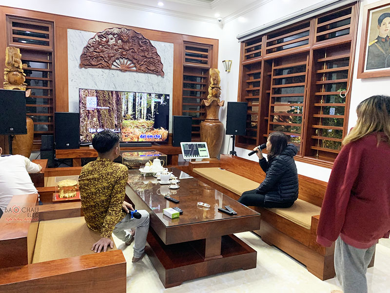 Dàn karaoke gia đình chú Minh h9