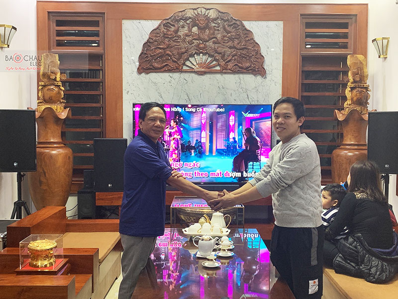 Dàn karaoke gia đình chú Minh h10