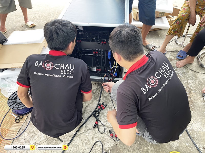 Lắp đặt dàn Line Array Actpro sự kiện, đám cưới hơn 138tr cho anh Tuấn tại Thanh Hóa (Actpro KR210, Actpro KR28, TD2.22, QD4.13, DSP48, XR16,…)