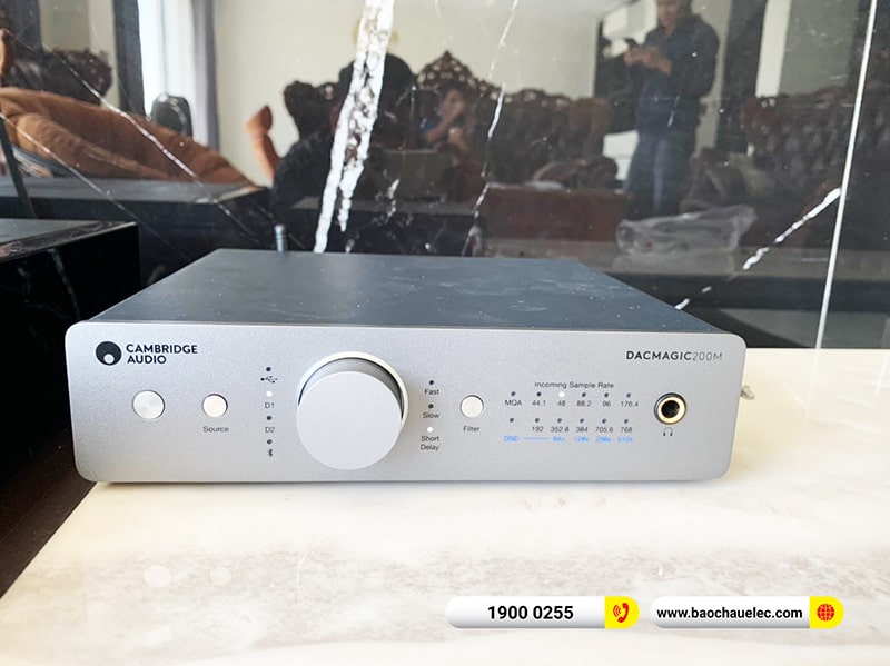 Lắp đặt dàn nghe nhạc trị giá hơn 160 triệu cho khách hàng tại Thanh Hóa (Klipsch RF7 III, Cambridge 200M, Yamaha A-S1200, Klipach SPL150)