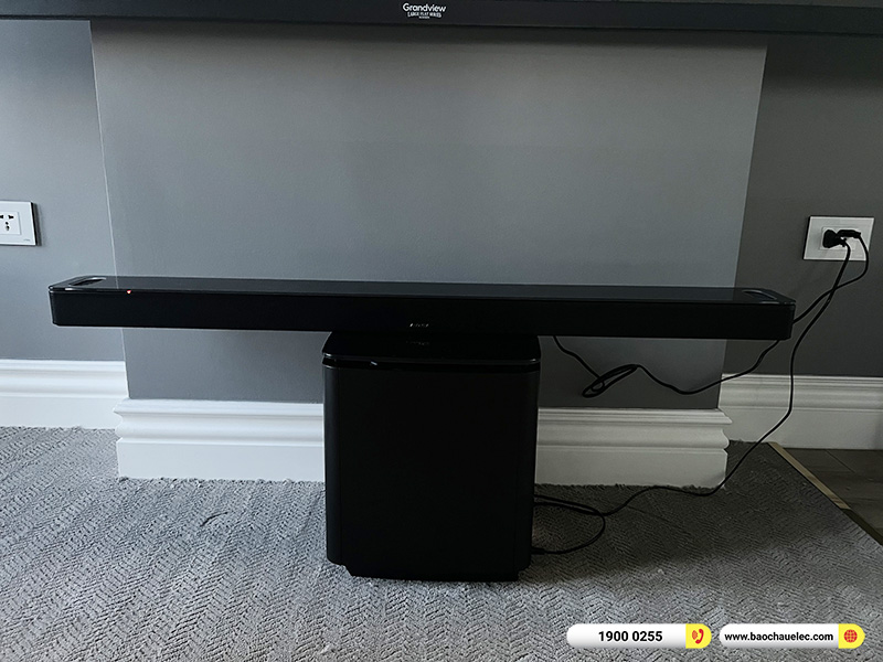 Lắp đặt dàn âm thanh, máy chiếu 137tr cho CT TNHH MTV Tân Đại Anh tại Thanh Hóa (Optoma UHD35+, Bose Smart 900,…)