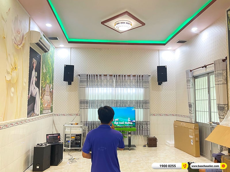 Lắp đặt dàn karaoke trị giá gần 60 triệu cho anh Phong tại Vĩnh Long (Alto AT2000II, VM640A, KX180A, SW815, UGX12 Gold) 