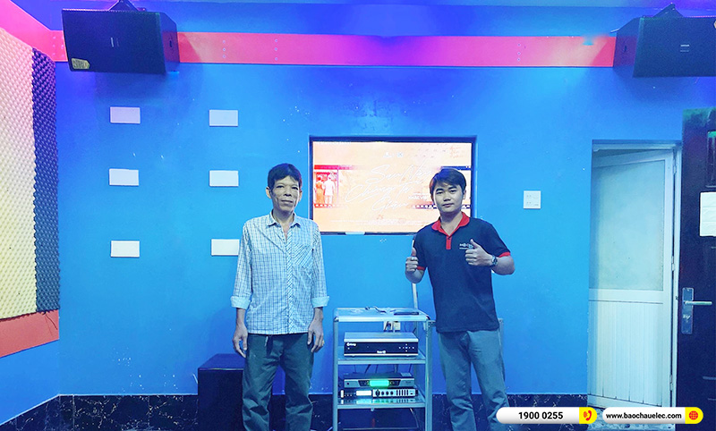 Lắp đặt dàn karaoke Domus 39tr cho anh Thành tại Vĩnh Long (Domus DP6100 Max, VM630A, X6 Luxury, SW815, UGX12)