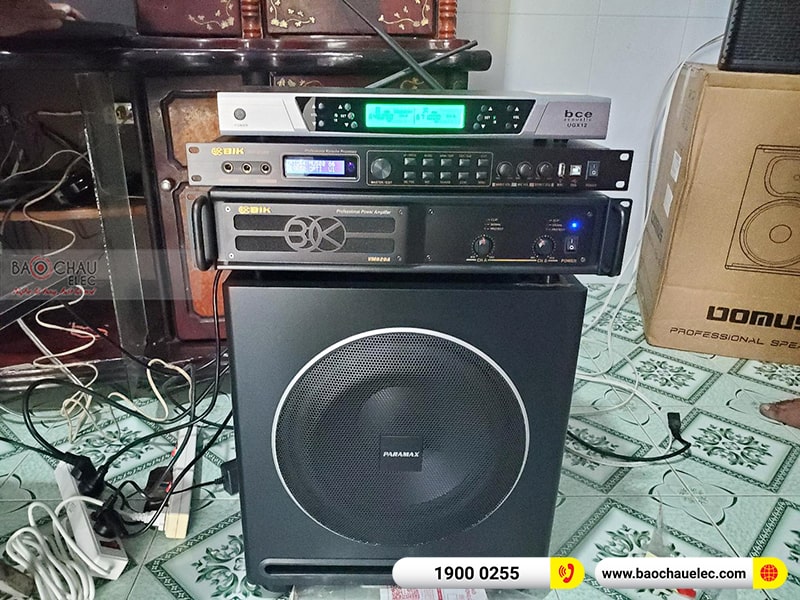 Dàn karaoke gia đình chị Diệu