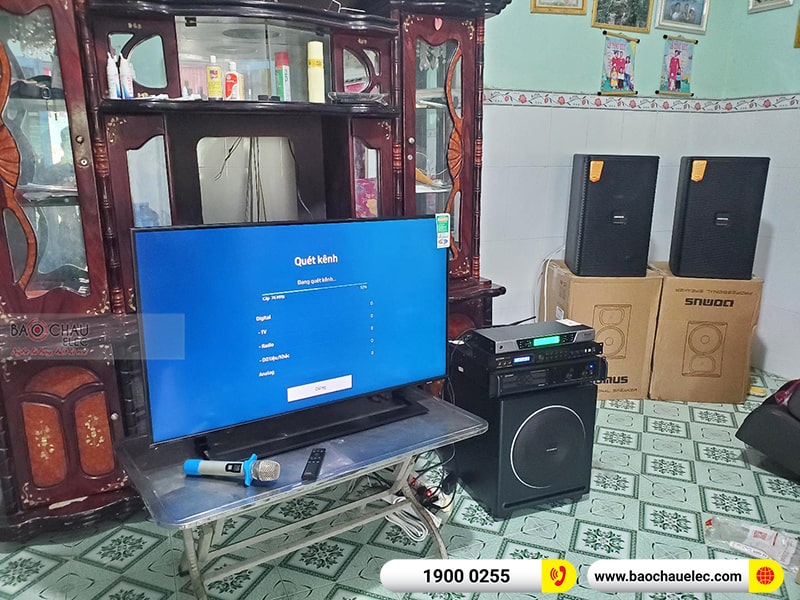 Dàn karaoke gia đình chị Diệu