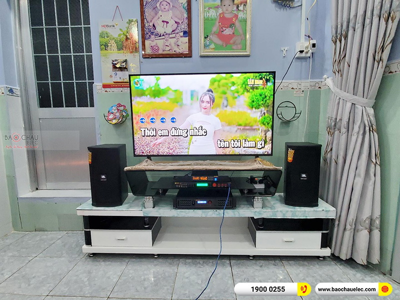 Lắp đặt dàn karaoke gia đình anh Bình