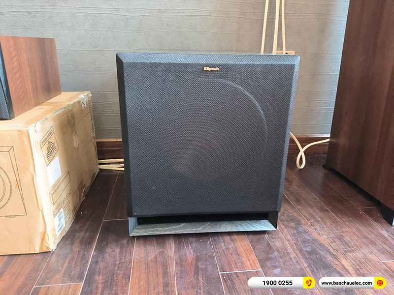 Lắp đặt dàn âm thanh 5.1 xem phim, nghe nhạc trị giá gần 120 triệu cho anh Nam tại Vĩnh Phúc (RP-8000F II, RP-502S, RP-504C, SPL-120, AVC-X4700H)
