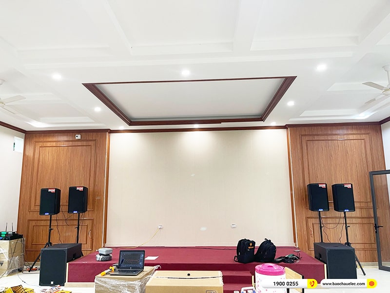 Lắp đặt d&agrave;n &acirc;m thanh hội trường tại Vĩnh Ph&uacute;c (Alto TS415, AAP TD8004, BPR-5600, SX-Sub18+, BCE UGX12) 