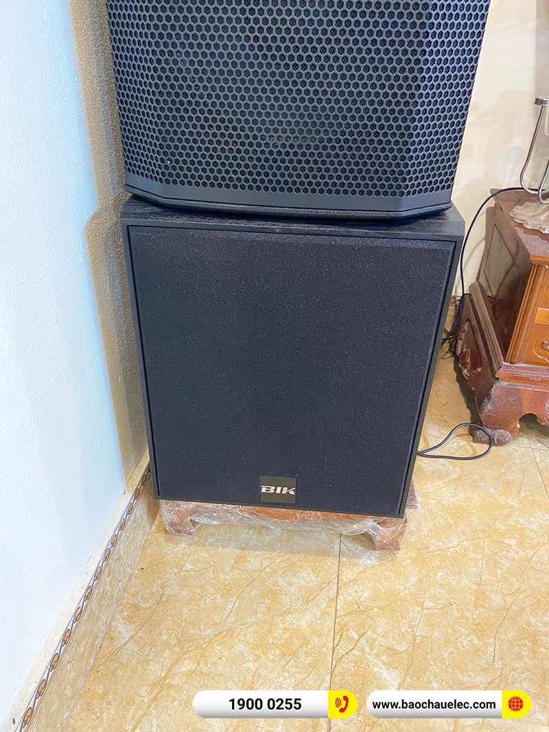 Lắp đặt dàn karaoke trị giá hơn 40 triệu cho chị Đông tại Vĩnh Phúc (BIK BSP 412II, VM620A, BRP-5600, BJ-W25A, BJ-U500)